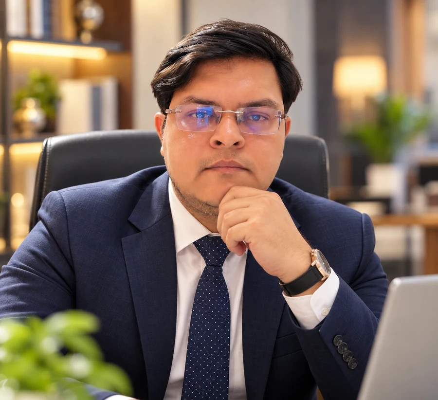 Anukant Sharma at work